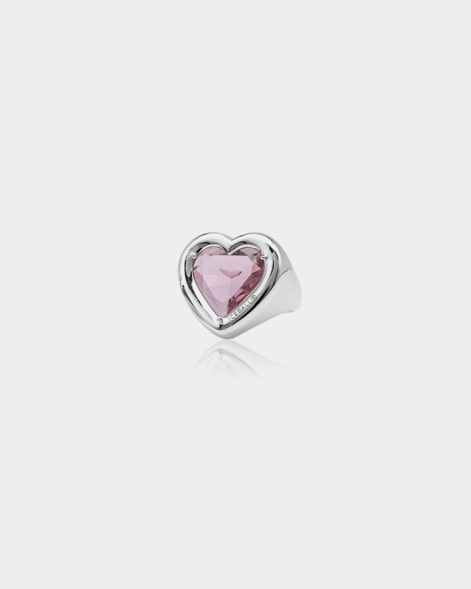 BIG Heart Ring_Pink