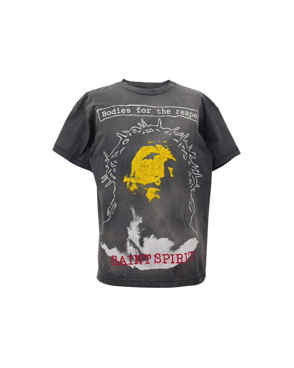 Saint Mxxxxxx B For Reaper T-Shirt_Black