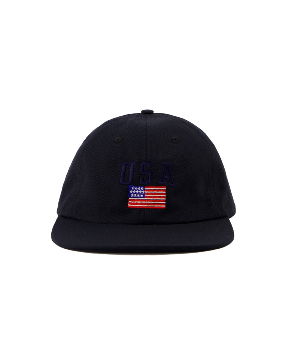 USA Logo Ball Cap_Black