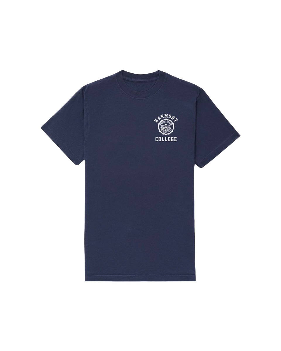T-Shirt College Emblem_Navy